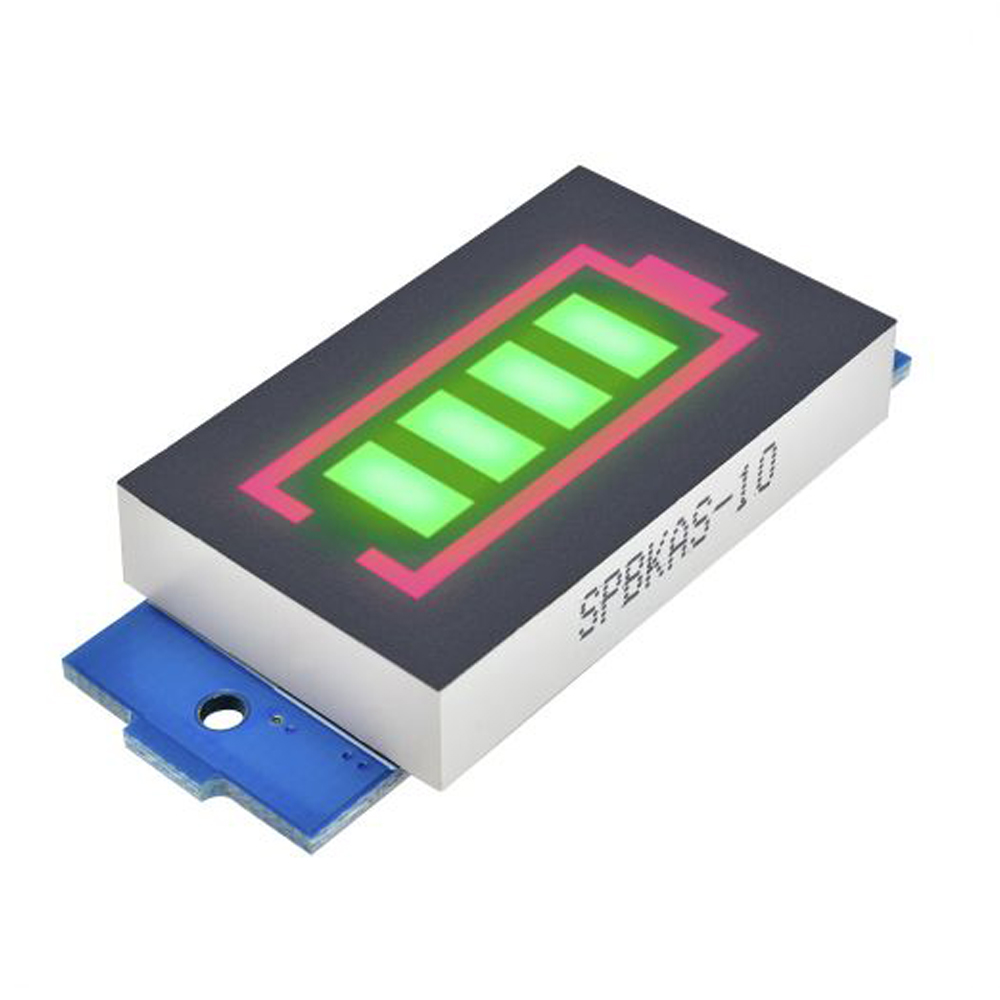BMS 6S 18650 Lithium Battery Capacity Indicator Green Backlight LED Display Power Bank Charge Accessory