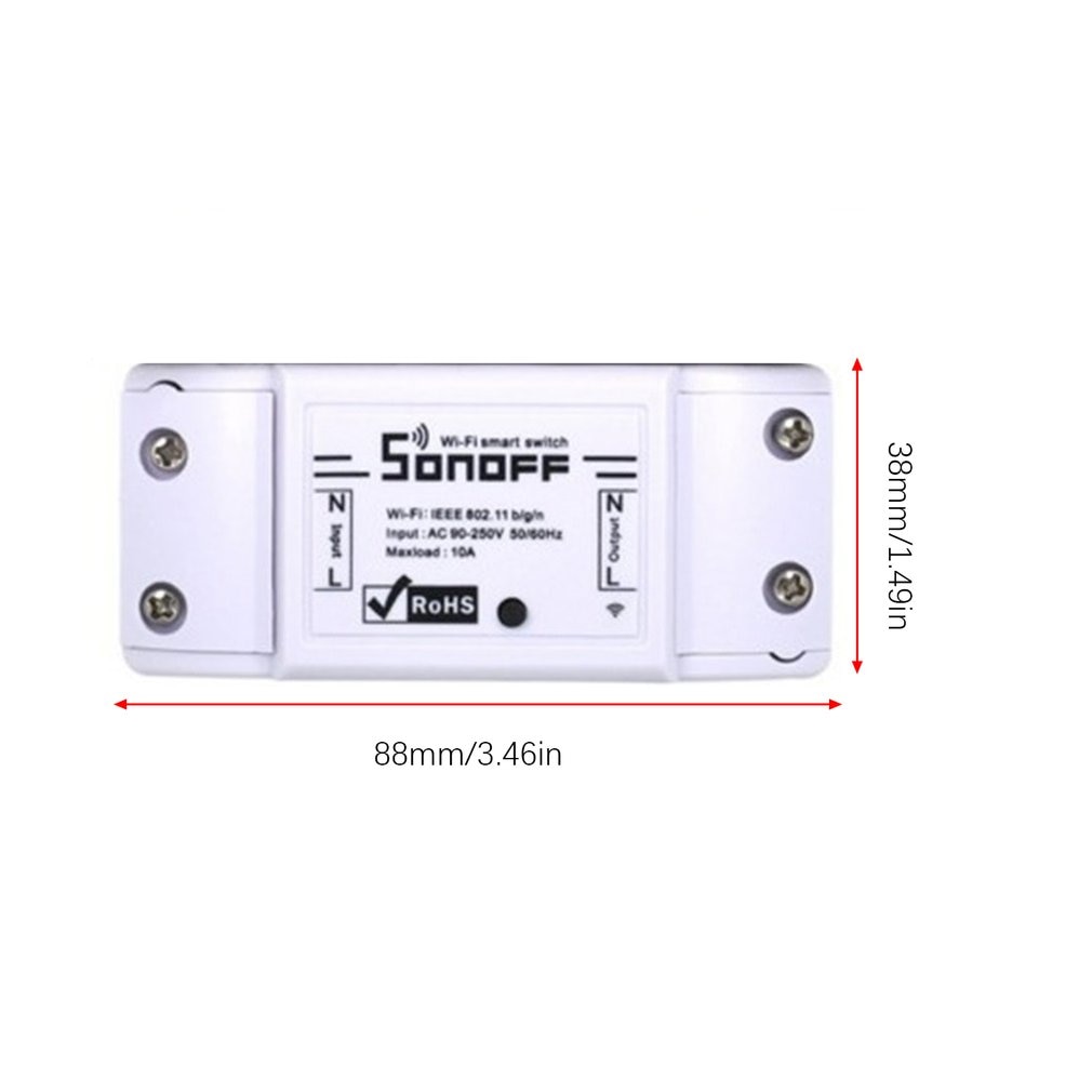 For Sonoff basic WIFI Smart Home Automation Relay Module Controller Temperature And Humidity Controller