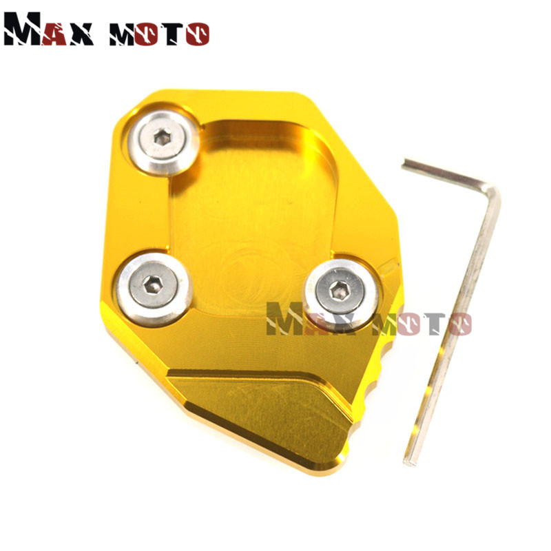 Voor HONDA CBR600RR CBR 600 RR CBR 600RR Motorcycle CNC Kickstand Voet Side Stand Extension Pad ondersteuning Plaat
