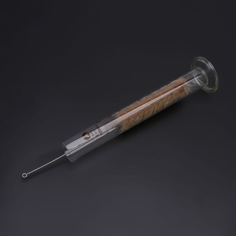 10ml 25ml 50ml 100ml Graduated Cylinder Measuring Tool Lab Glass Measuring Container Chemistry Cylinder Set