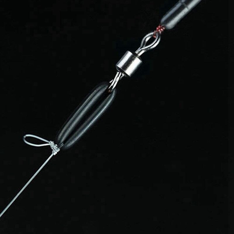 Fiske stang stativ brakett med 100 stk gummi karpe fiske terminal takle rundt fiske o ringetone