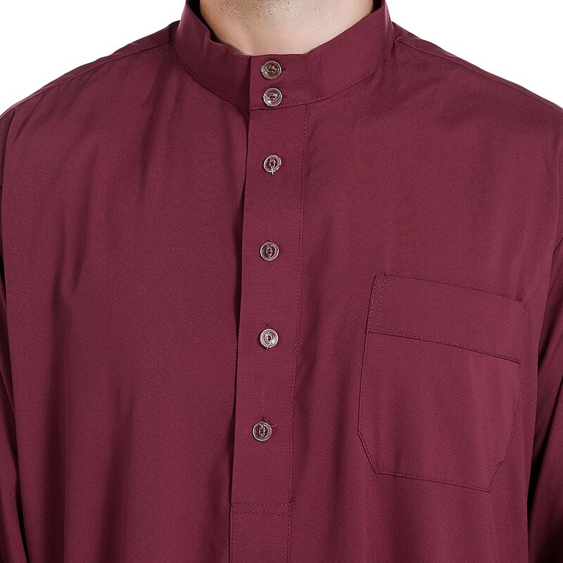 Abaya Moslim Jurk Pakistan Islamitische Kleding Heren Arabische Gewaad Saudi Arabië Jubba Thobe Kleding Mannen Kaftan Oman Qamis Homme