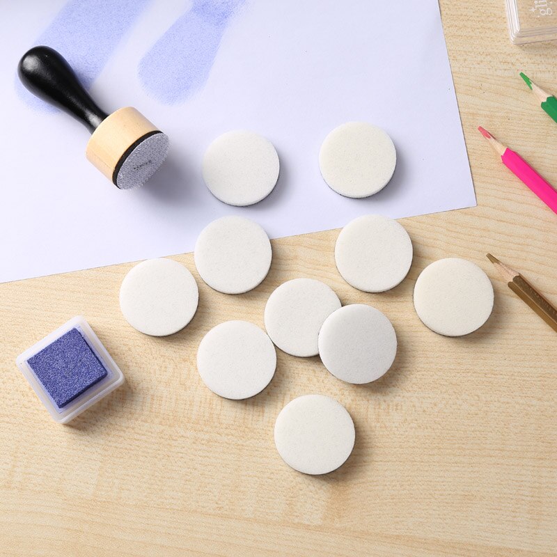Mini Tinte Mischen Werkzeug Spalte Runde Gewölbte Schaum Minen Ersatz Applikatoren Lagerung Gläser für Scrapbooking Stanzen Werkzeuge