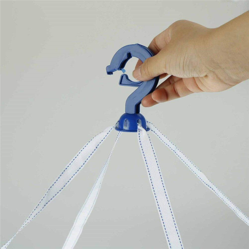 56*56cm suszenie worek na pranie dwuwarstwowe S hak spinacze robić prania składane wiszące ubrania kosz na pranie suszarka netto 5 stylów