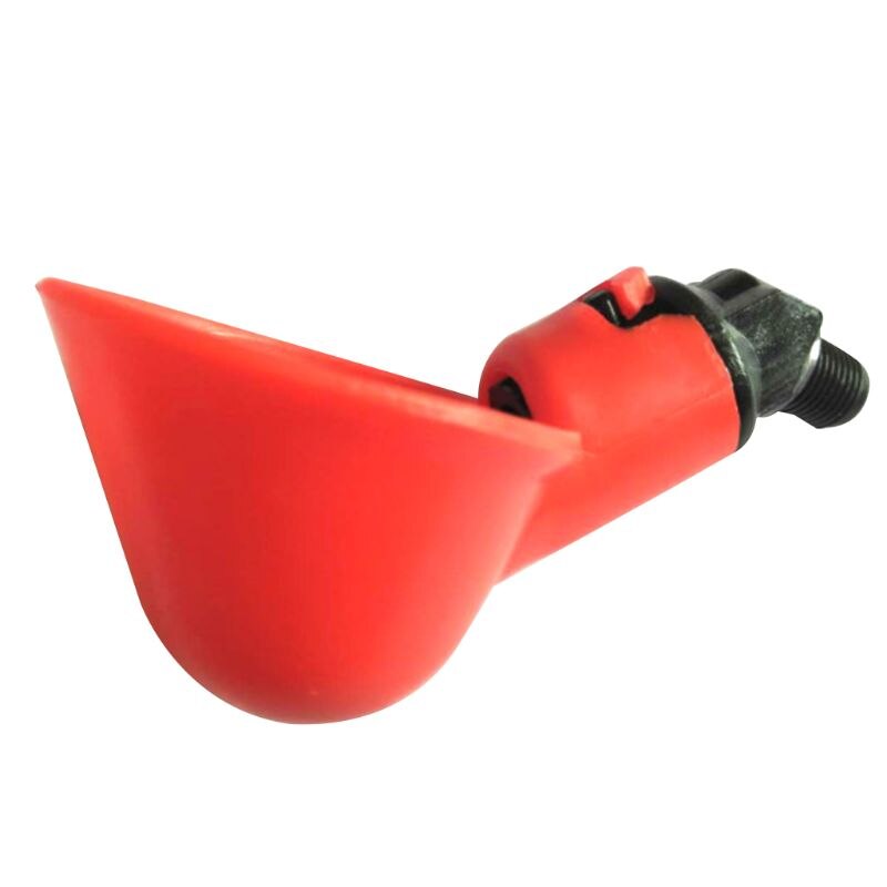 50pcs Automatic Chicken Waterer Cups,Plastic Backyards Chicken Water Feeder,Poultry Water Drinking Cups Bowls,Float Style Feed