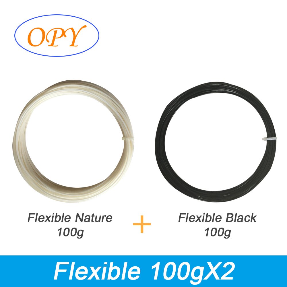 3D Filament Tpu elastyczny 1.75 Mm materiał do drukowania nici natura kolory czarny 0.5Kg 1Kg 10M 100G próbka: Srebrny