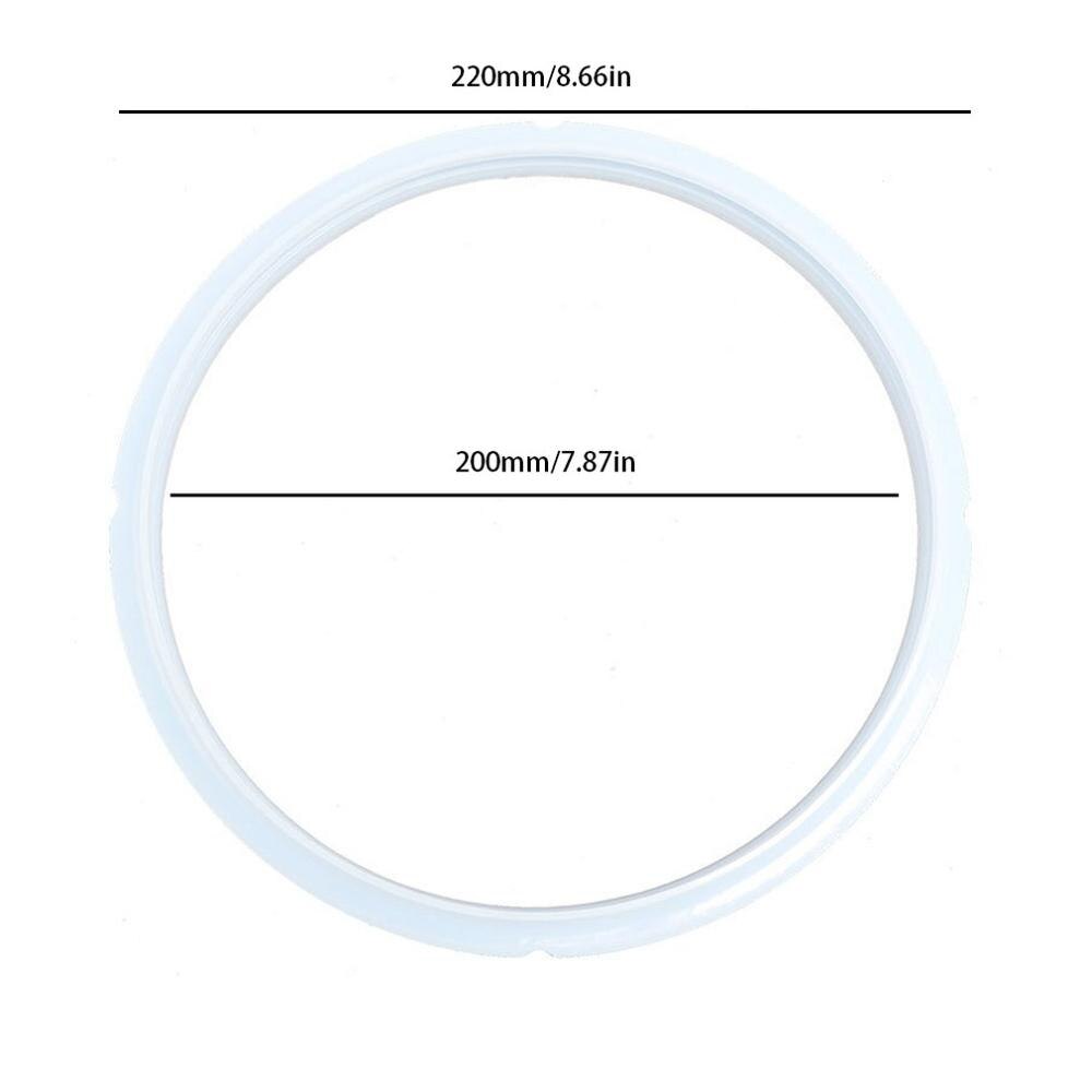 Rubber Pressure Cooker Gaskets Replacement Silicone Sealing Ring For Electric Pressure Cookers Kitchen Cookware Tool: 3Lor4L