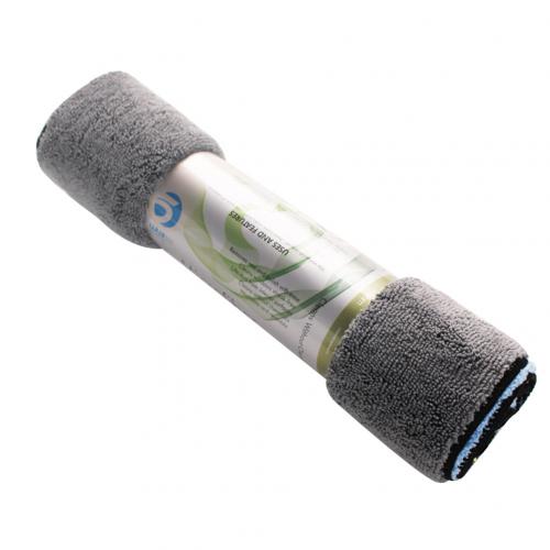 Microfiber Wash Clean Towels Water Absorbent Car Cleaning Duster Soft Cloths: Grey