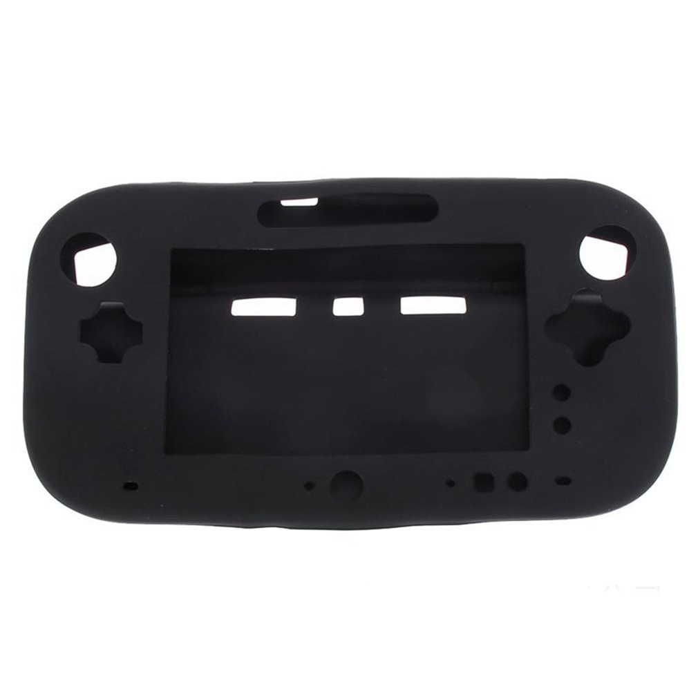 Soft Silicone Full Body Protector For Wii U Gel Case Cover Skin Shell for Nintend WiiU Gamepad Controller: 1