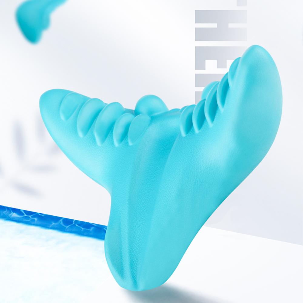 Authentieke C-Rest Nek Massage Nek En Schouder Reparatie Cervicale Wervelkolom Tractie Apparaat Massage Instrument Draagbare