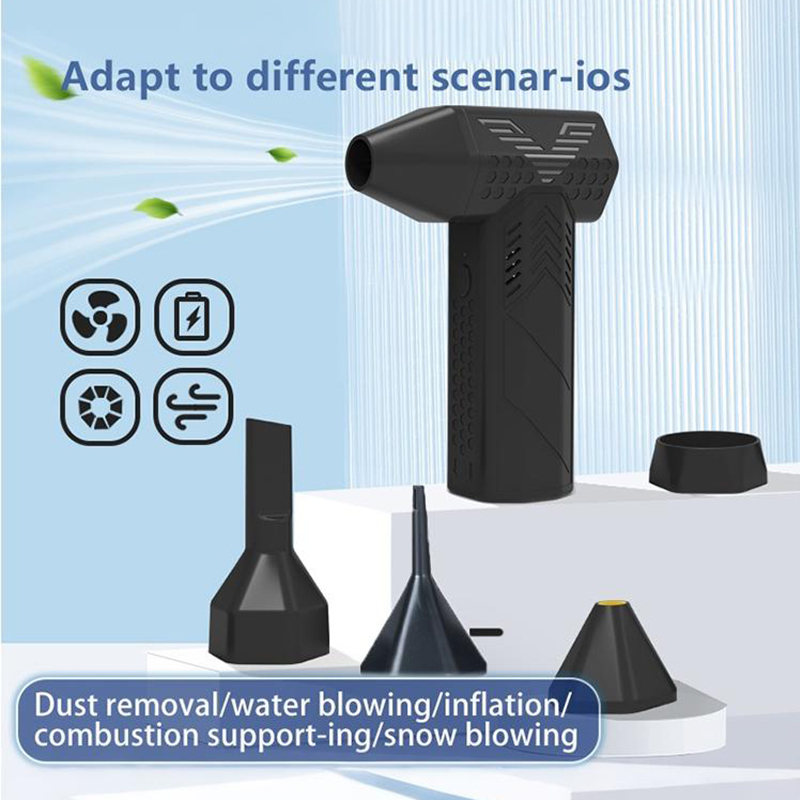 130000RPM Jetfan Booster High Speed Air Duster Electric Brushless Motor Jet Fan Blower RC Car Cleaner Rechargeable Vacuum Turbo