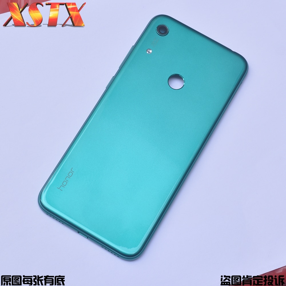 for Huawei Honor 8A Battery Cover Back Glass Panel Rear Door Housing Case For Huawei honor 8A Play 8A: Sky blue