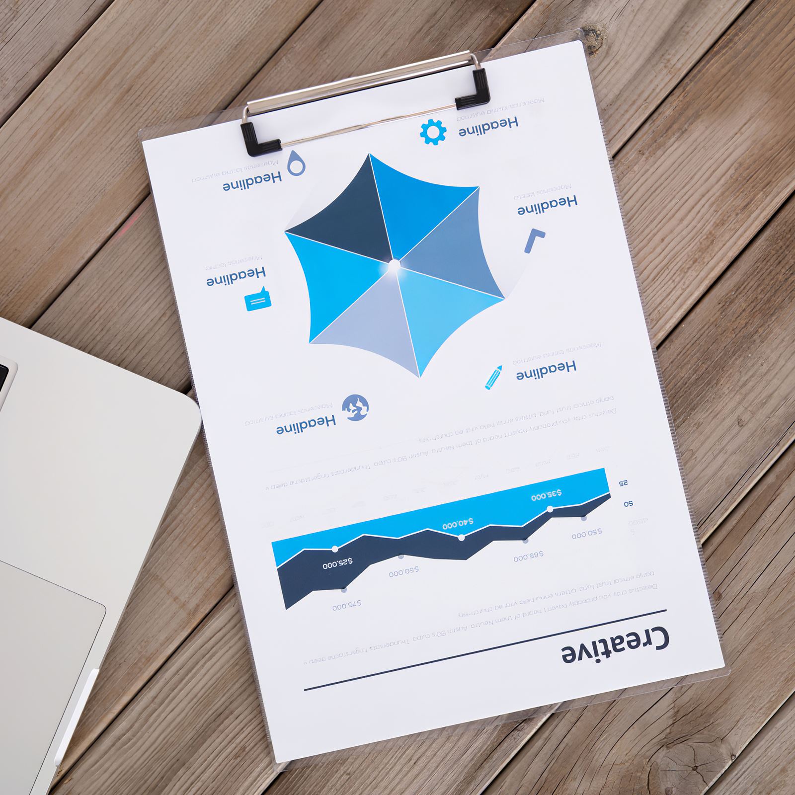 10 pcs Clipboard Clips Mountable Metal Clip Spring-Loaded File Folder Clamps Office Hardboard Clips Stationery For School