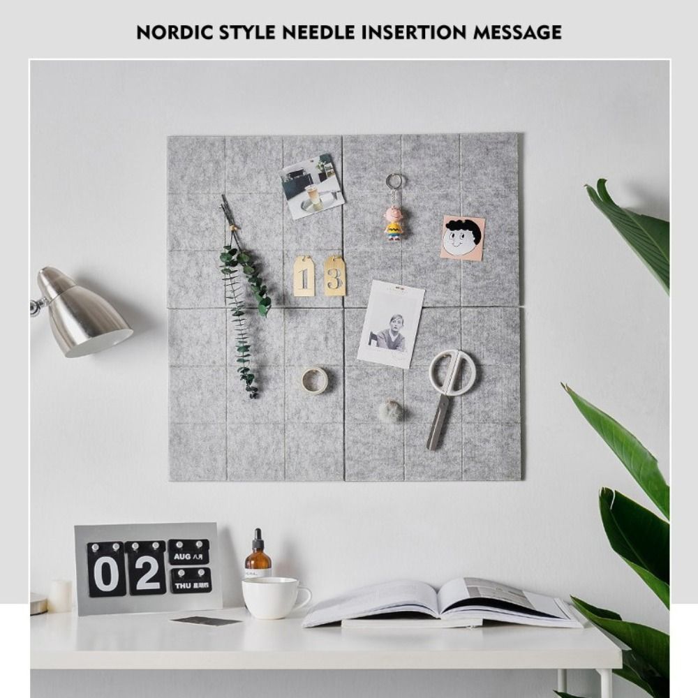 Soundproof panel Photo Background Board Painting Works Background Wall Felt Pin Board Photo Pictures Felt Display Board Walls