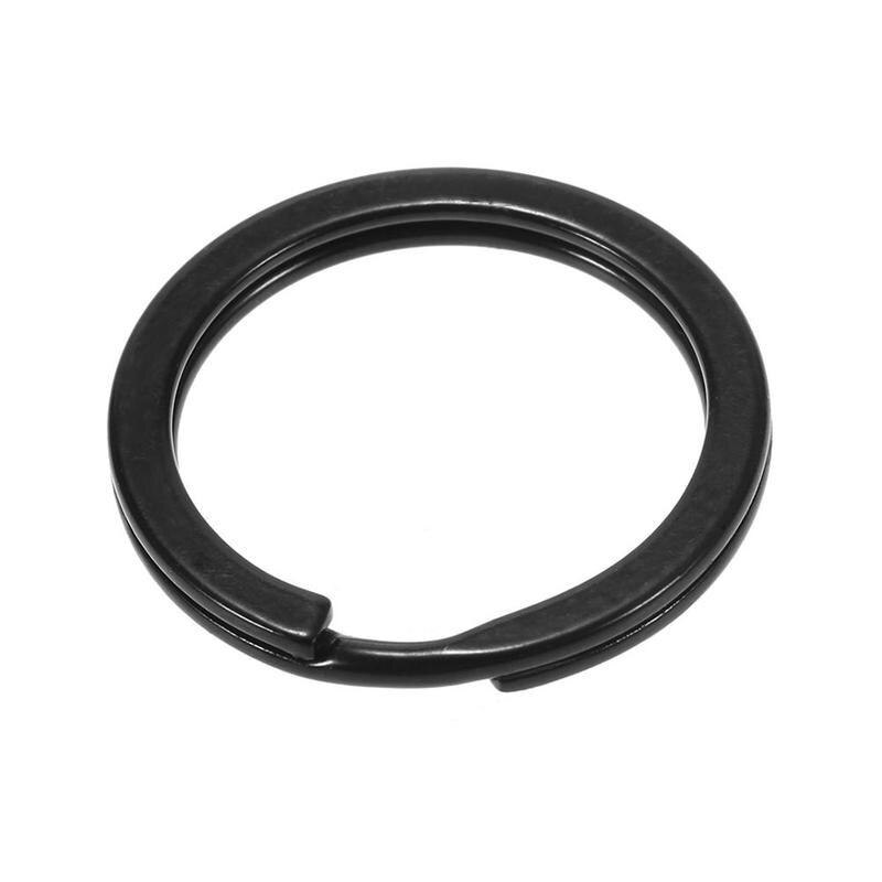 1/5/10 Stuks Sleutels Sleutelhangers Zwarte Sleutelhanger Ijzeren Ring Home Camping Autosleutel Karabijnhaak Outdoor Hanger accessoires Carabiner: Black 5pcs