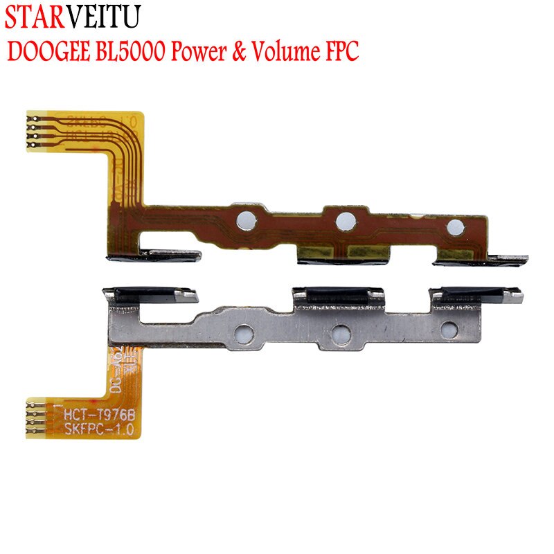 Starveitu Voor Doogee BL5000 Power Volume Fpc Vervangend Flex Kabel 5.5 "MTK6750T Octa Core Mobiele Telefoon