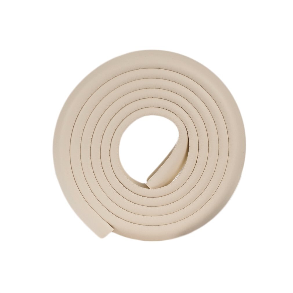 2M U Shape Extra Thick Furniture Table Edge Corne​r Protections Desk Cover Protectors Foam Baby Safety Bumper Guard: Beige yellow