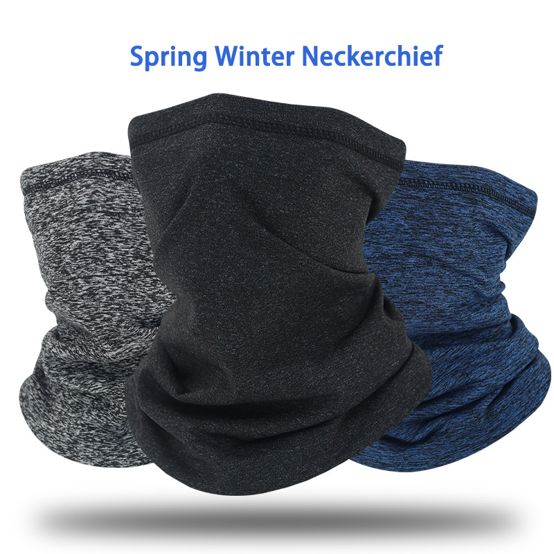 Pañuelo de invierno para hombre, Bandana para motocicleta, pañuelo cálido para ciclismo, máscara de esquí, bufanda para mujer, pesca elástica a prueba de viento
