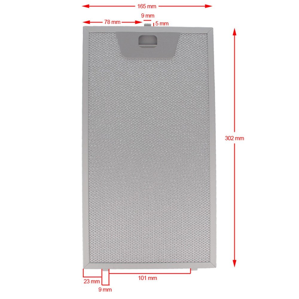 Herde Haube Gittergewebe Filter (Metall Fett Filter) Ersatz Für Constructa CD669862 1 Stück