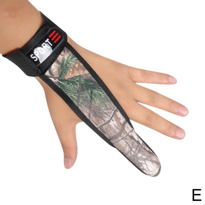 1 stk enkelt finger beskytter fiskeri handsker fisk udstyr handske finger en fiskere handske surfcasting åndbar handske