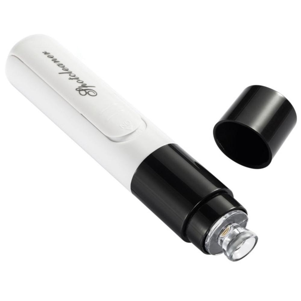 Mini Portable Blackhead Remover Tool Vacuum Extractor Acne Suction Exfoliating Pore Cleanser Beauty Instrument: black