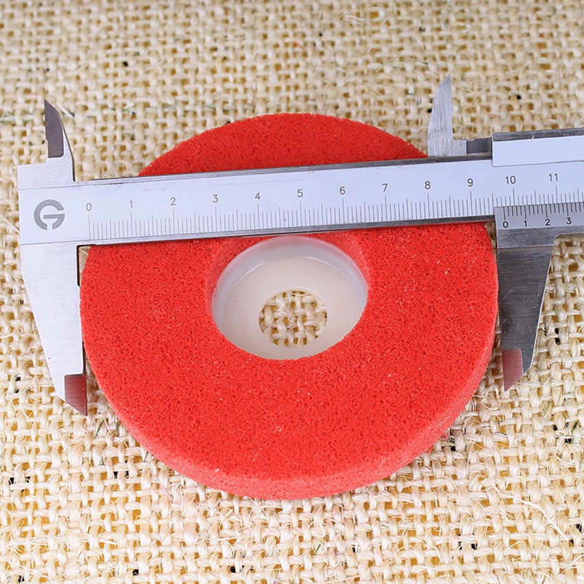 4-inch Polishing Wheel 100*16 Buffing Pad Stainless Steel Polishing Pad for Polishing Machine Nylon Brushed Wheel Fiber Wheel