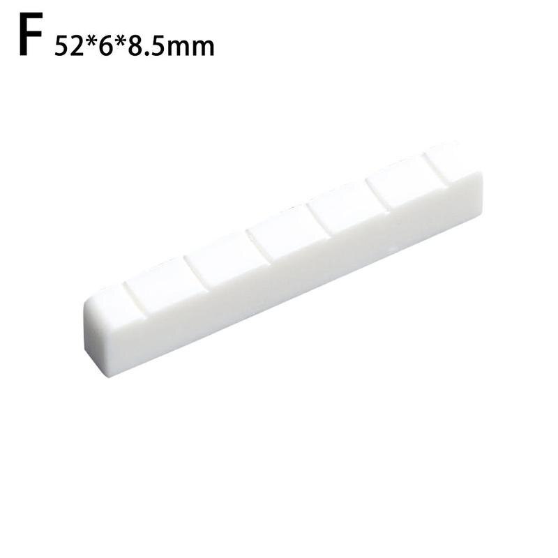 1 zestaw lewa ręka gitara prawdziwe kości sworznie pomostowe nakrętka gwoździa część siodła dla lewej strony bekhend Ludowy gitara akustyczna wyślij nakrętkę: F