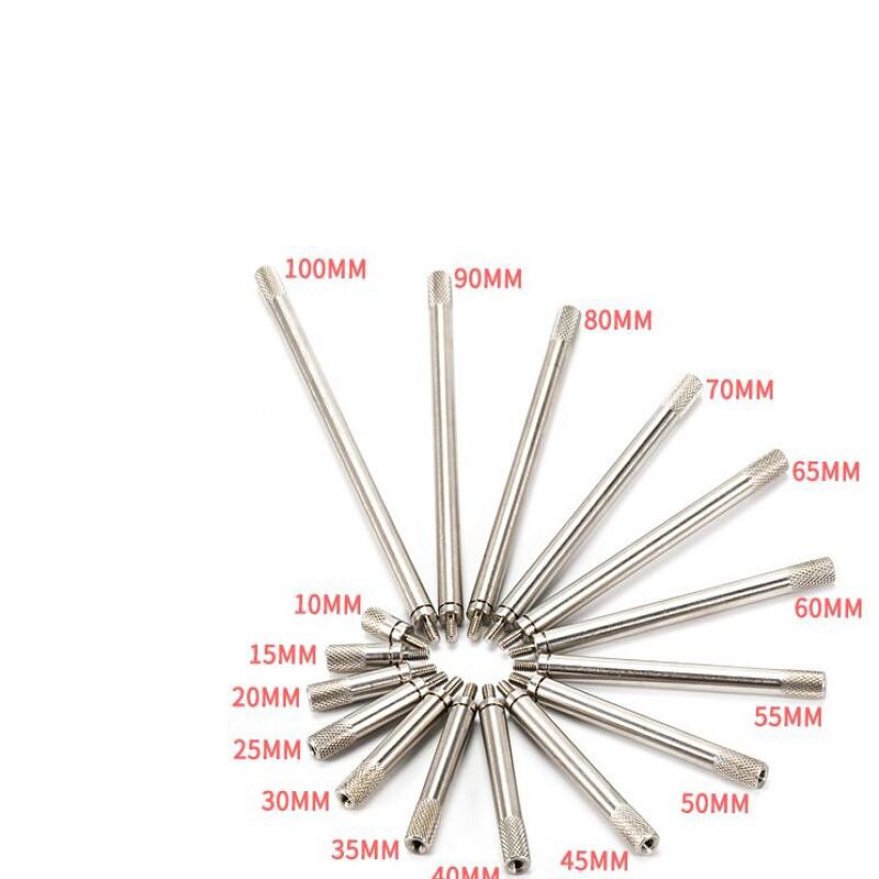 1Pcs M2.5 inside Thread L10-100mm Universal Dial Indicators Probe extension Rods For Dial Indicators Connecting Measuring Tools