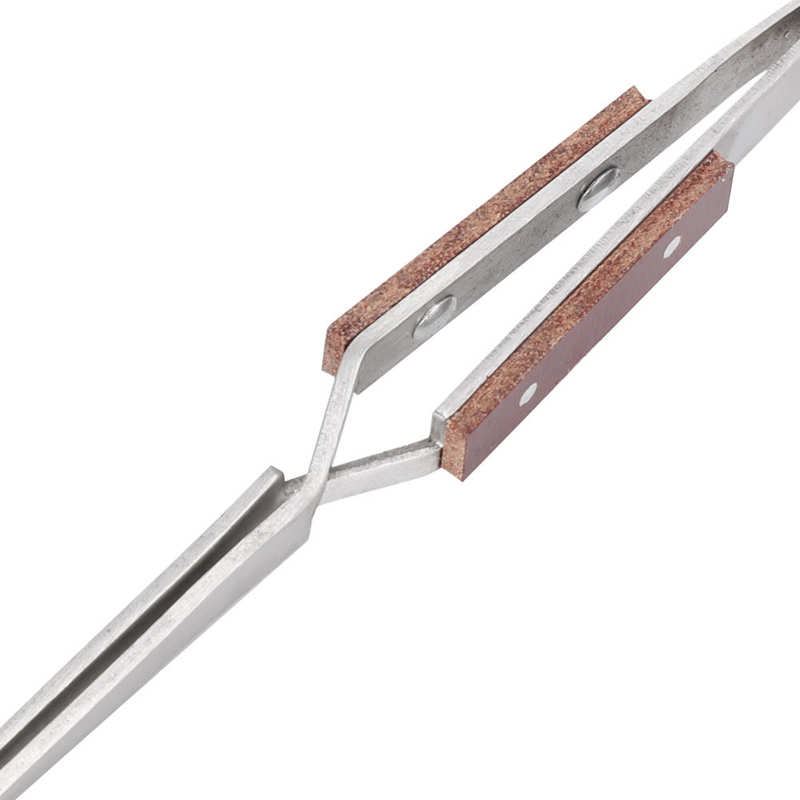 Soporte de tres manos con pinzas para soldadura de joyas, suministros de artesanía de Punta curva recta, pinzas de soldadura de joyería
