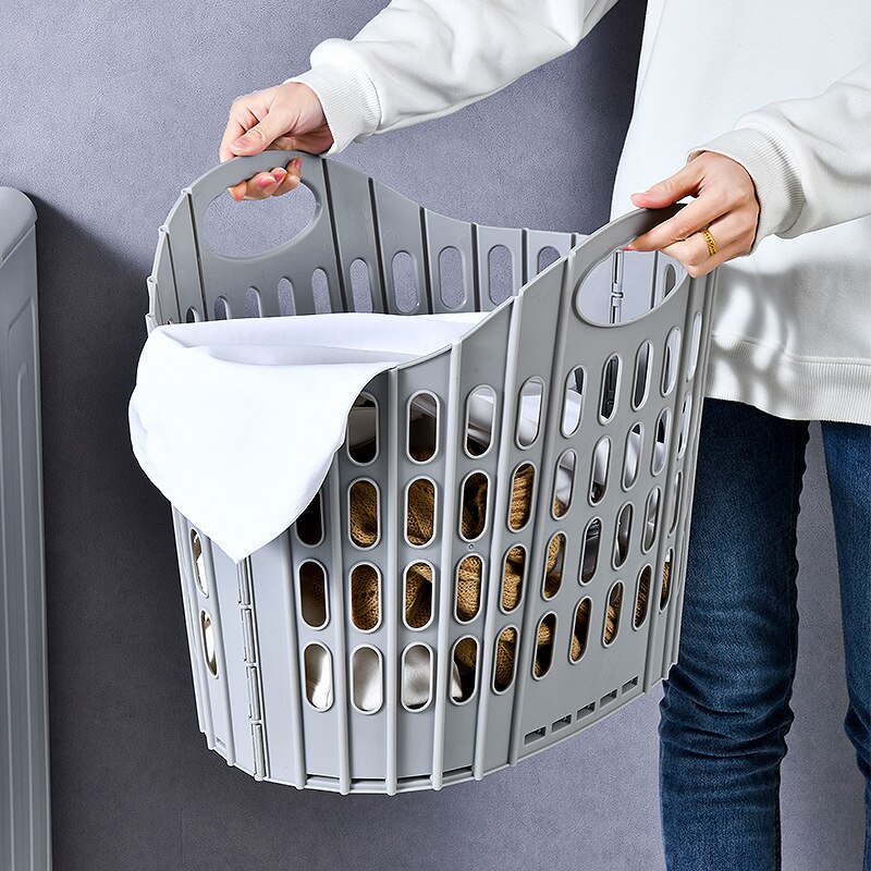 Foldable Laundry Basket Organizer for Dirty Wall Hanging Storage Clothes Hamper Hamper Breathable Laundry Large Woven Baskets