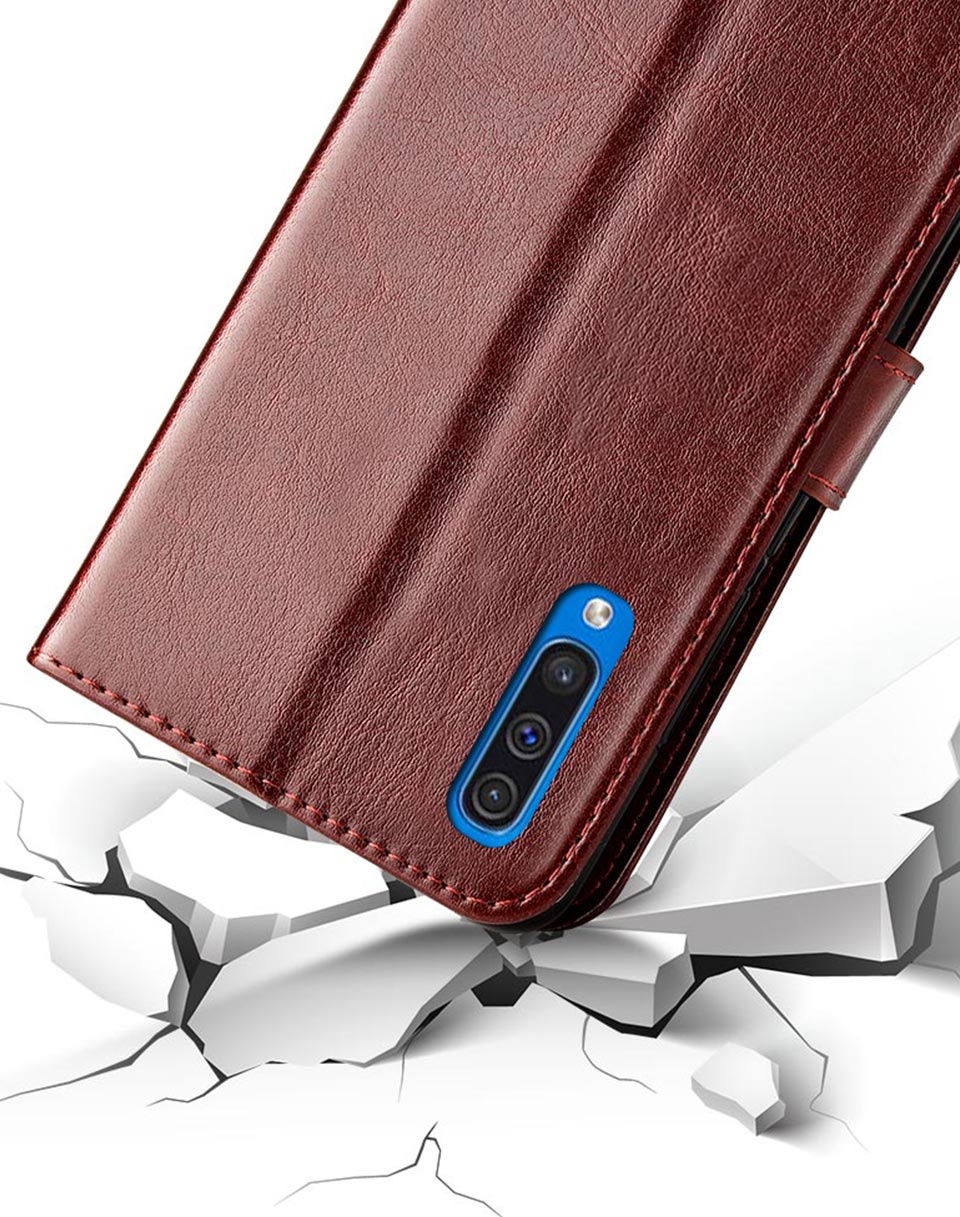 Leren hoesje voor samsung galaxy  a30s hoesje samsung  a30s achterkant flip case voor samsung galaxy  a30 s a 30s a307f sm -a307fn