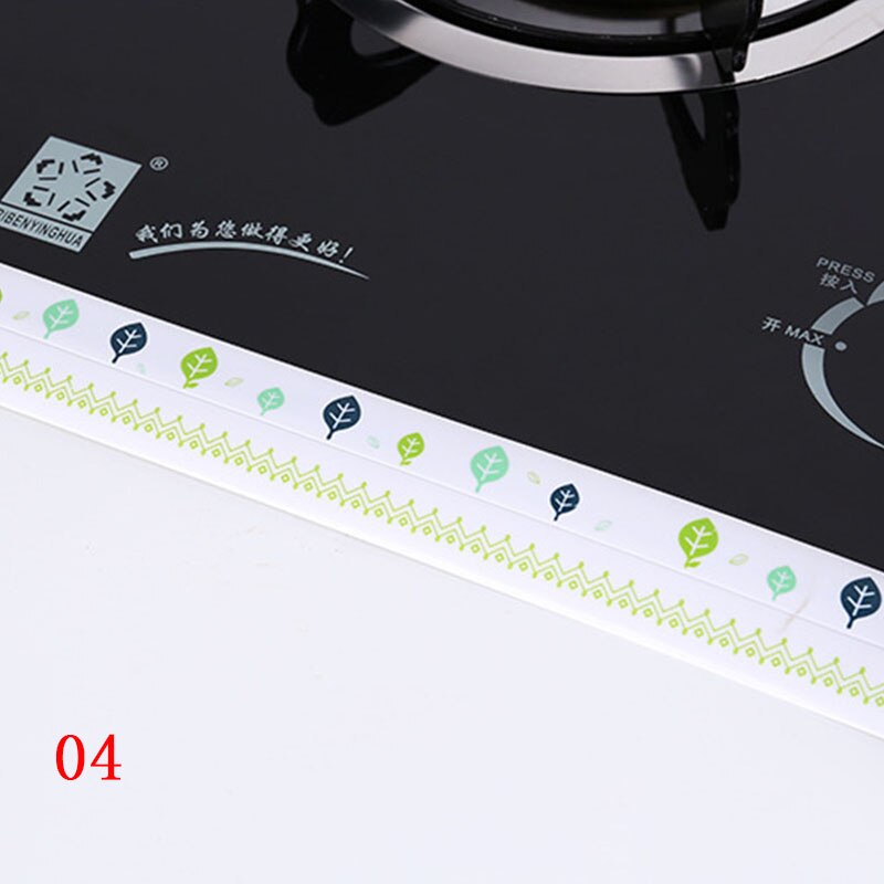 Kitchen joint sealing strip waterproof strip bathroom toilet slot corner tape: 04