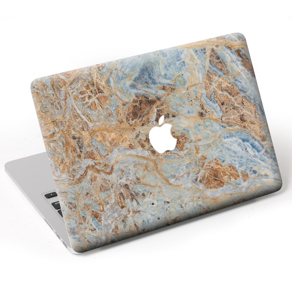 Tofarget marmor laptop-dekal klistremerke skin for macbook air pro retina 11 " 13 " 15 " vinyl mac case notebook body full cover skin