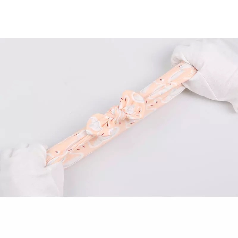 6Pcs Baby Hoofdband Schattige Konijn Oor Neonata Boog Bloem Elastische Bandana Baby Meisjes Hoofdbanden Kinderen Tulband Haar Accessoires Set