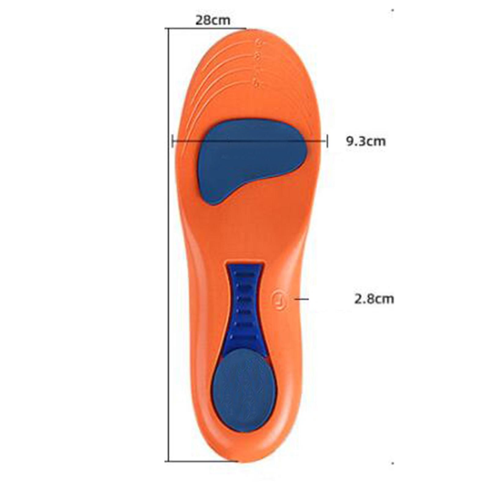 Orthotic Arch Support Shoe Inserts Air Cushion Gel Soft Orthotic Inserts Pads Foot Valgus Outdoor Shock Absorption Foot Valgus: M