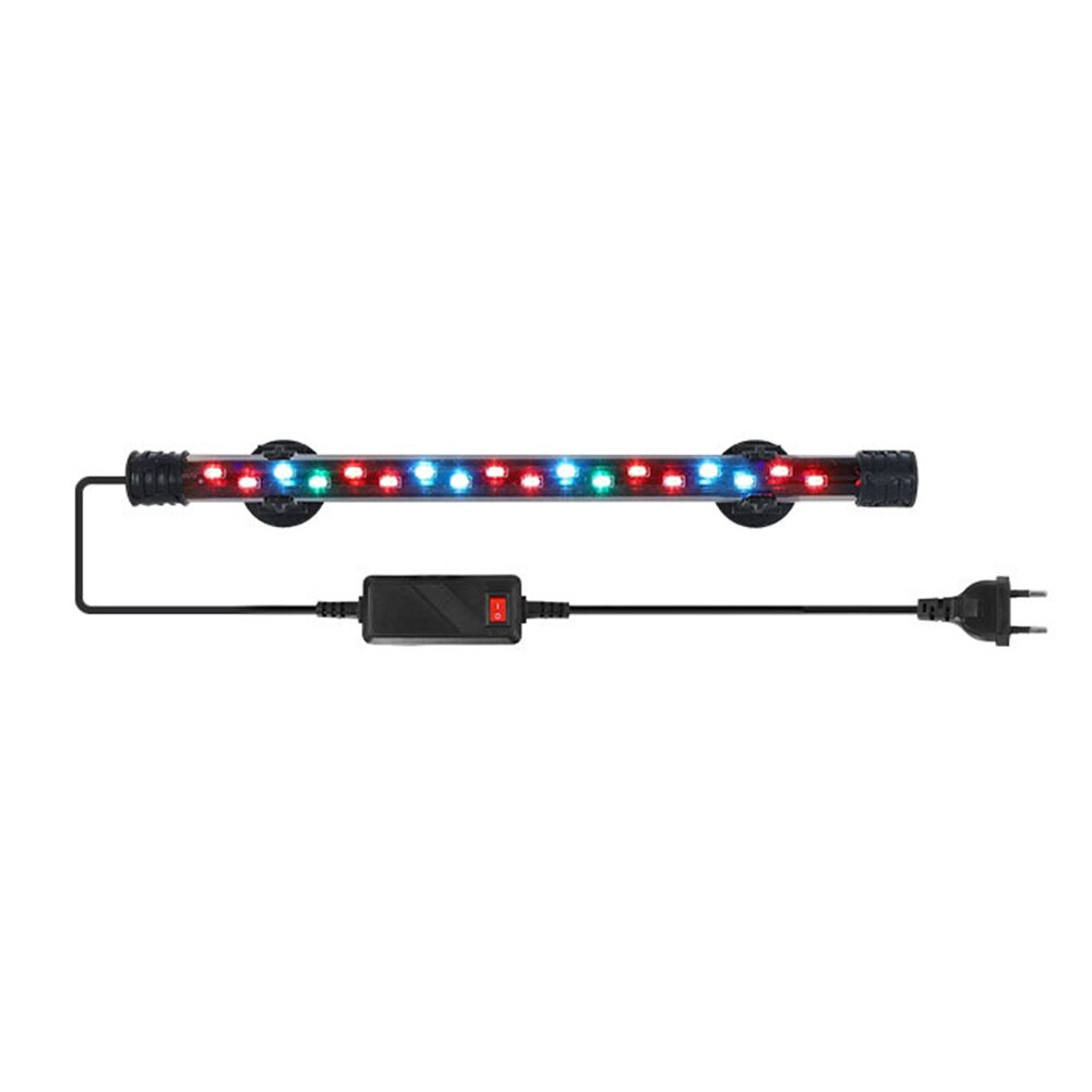 Dompelpompen Verlichting Aquarium Onderwater Verhelderende Waterdichte Hoge Helderheid Led Verlichting Landschapsarchitectuur Aquarium Lamp: EU Plug 6W 28cm