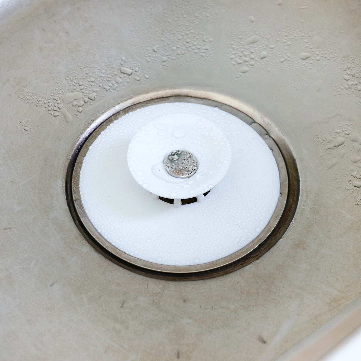 3/2/1Pcs Kitchen Sink Shower Hair Strainer Sink Stopper Sink Strainer Kitchen Bathroom Sink Plugs Drain Plug Hole Hair Catcher