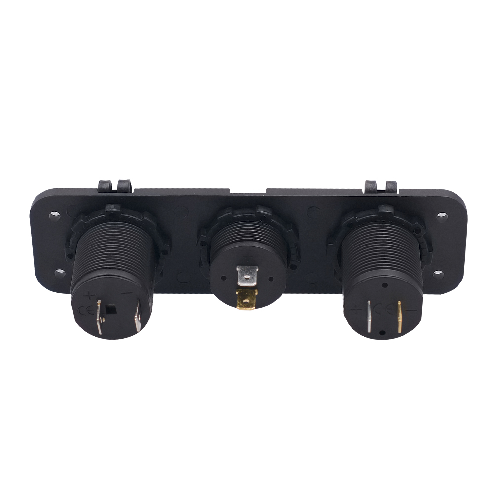 Dual USB Auto Motorrad Zigarettenanzünder Auto Ladegerät LED-digitalanzeige Digital Voltmeter 12 V Elektrische Spannung Meter