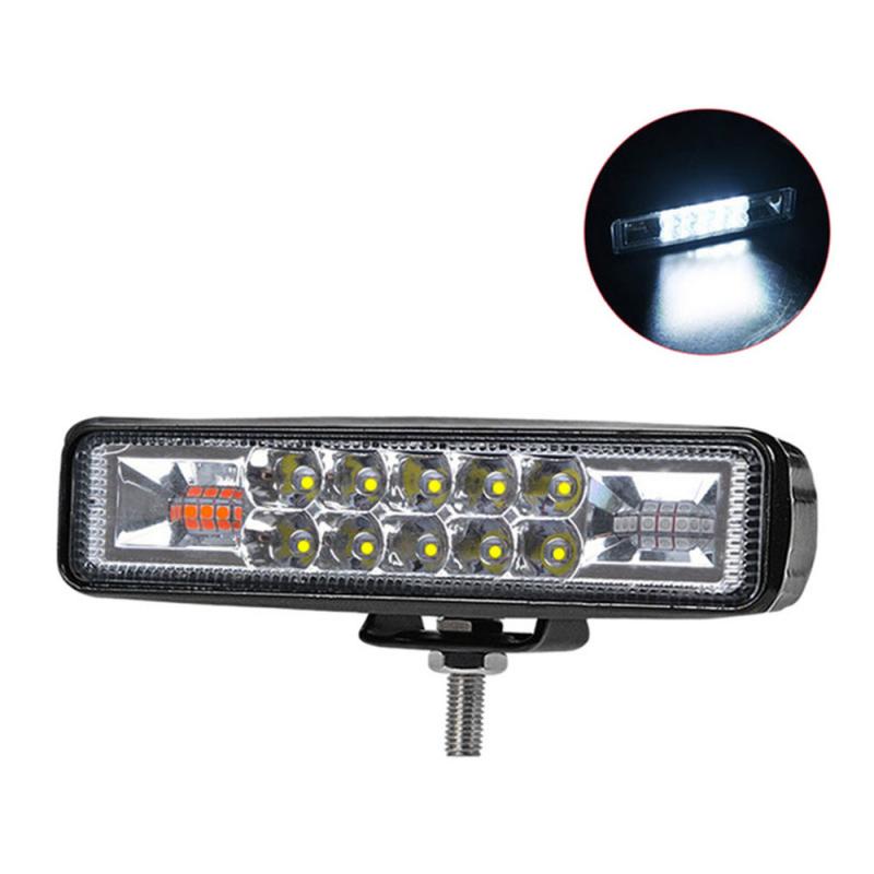 Caxmtu 12V Interieur LED Lichtbalk Witte Lamp 72 LEDs Universele Strip