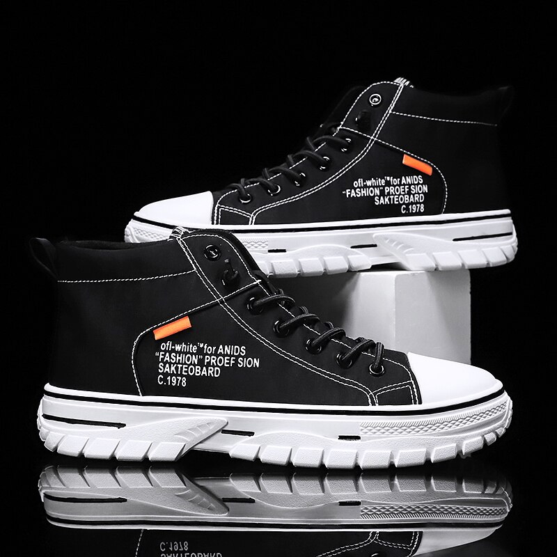 Herenschoenen Europese Station Black Samurai Sport En Leisure Sneakers Mannelijke Heren Casual Schoenen Verhoogd Ins Super Fire Schoenen