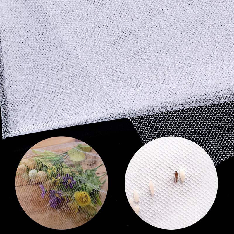 2 Packs 1.3 m x 1.5 m Venster Insect Screen Netting Mesh Met Roll zelfklevende Tape Anti-klamboe Huishouden DIY Mesh Gordijn