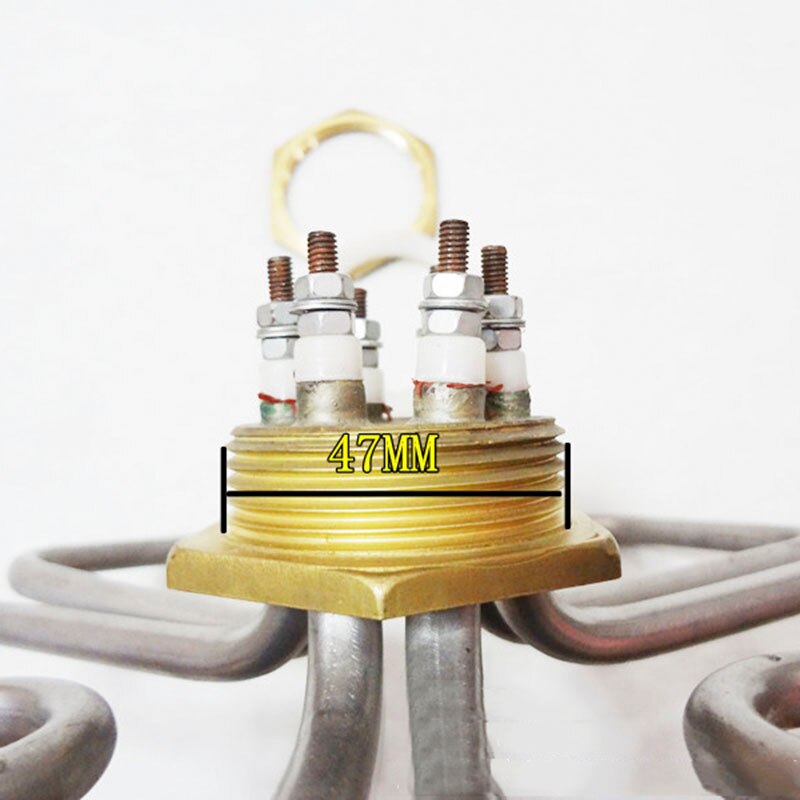 water heater element Bucket and water tank heating water boiler heater element copper head stainless steel tube Plum Shape