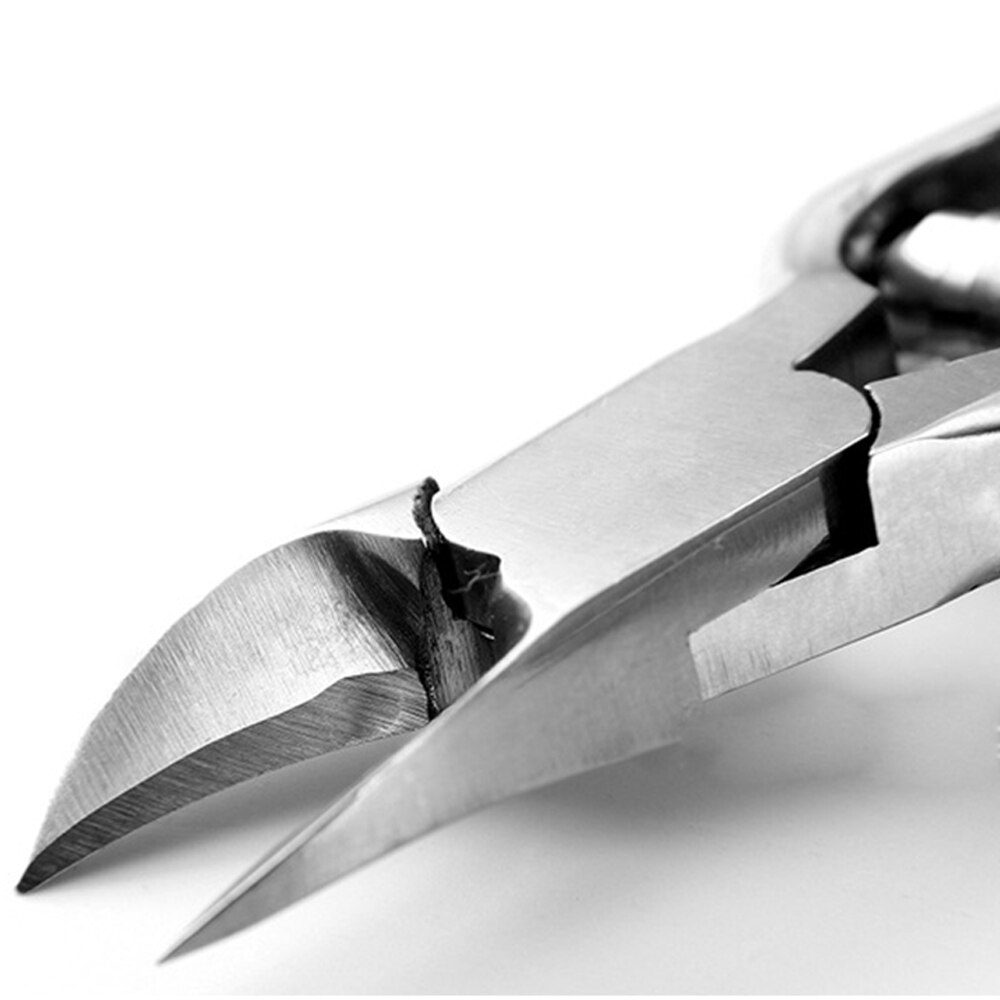 1Pc Manicure Nagel Cutter Heavy Duty Rvs Teen Nagelknipper Voeten Care Tools 4.88 Inch Professionele
