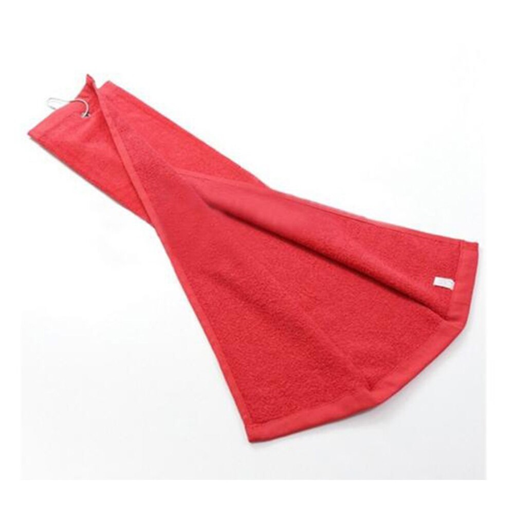 40*60cm katoenen golfhanddoeken met mentale haak, snel drogende sporthanddoeken, badlus, hangende handdoek