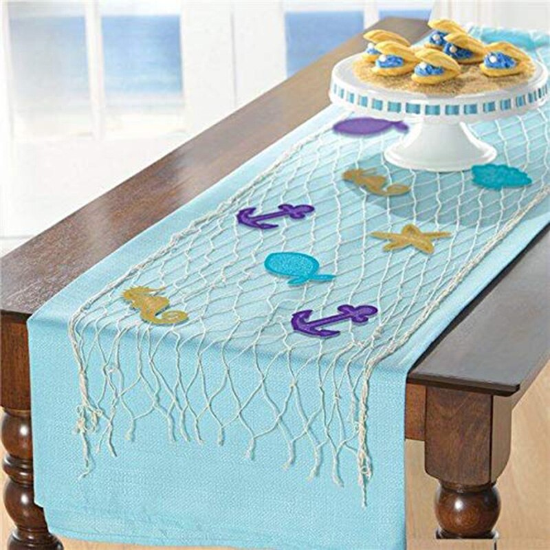 Fondo de decoración con temática de boda, playa, Pirata, Océano, sirena, de cumpleaños, baby shower