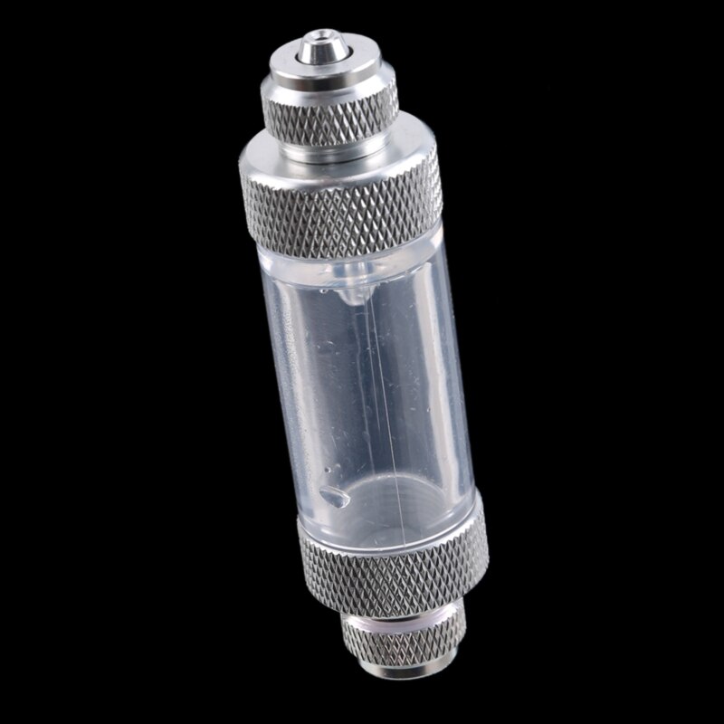CO2 Bubble Counter Check Valve Aquarium CO2 Regulator Diffuser Prevent Backflow Aluminum Single/Dual Head For Choose