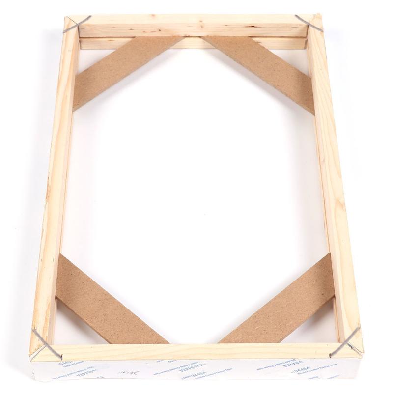 Natural Wood Frame For Canvas Painting Picture Factory Provide DIY Wall Photo Frame Poster Frame quadros de parede para sa