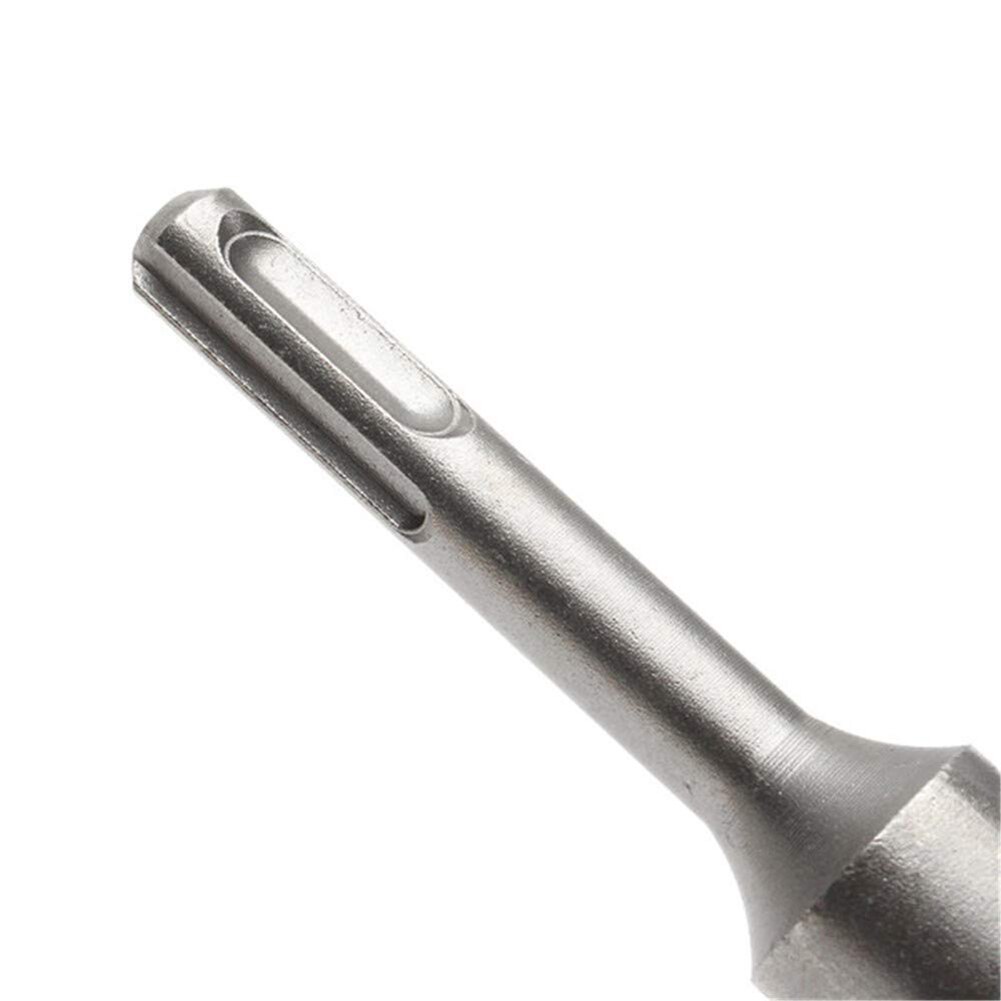 Perceuse à marteau double spirale | 1 pièces 16*450mm SDS Plus Crosshead mèches de marteau, boiserie, tige ronde rotative, perceuse à marteau électrique