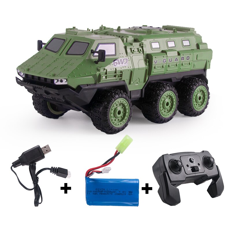Camion radiocommandé haute vitesse, véhicule blindé 9510E 1/16 2.4G 6WD, haute résistance, voiture antidéflagrante, pour garçon