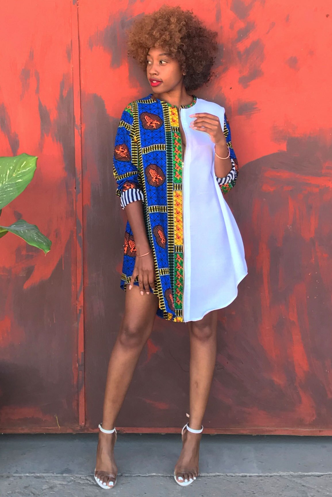 African Dashiki Print Dress Women Mid Long Casual Party Ankara African Dresses For Ladies Traditional African Clothing